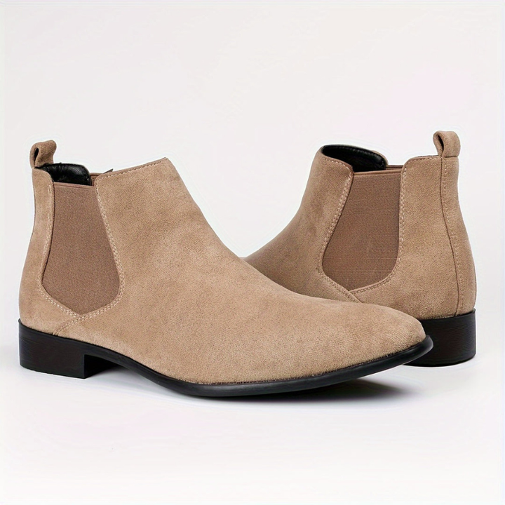Laarzen Heren | Elastische Enkellaarzen | Slip-On & Antislip Zool | Schoenen Heren