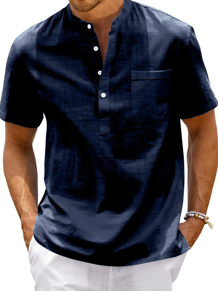 Heren Shirt | Elegant | Korte Mouw | Zomer