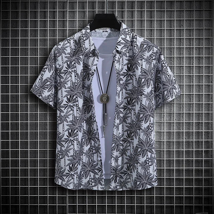 Heren Shirt | Tropisch | Knoopsluiting | Zomer