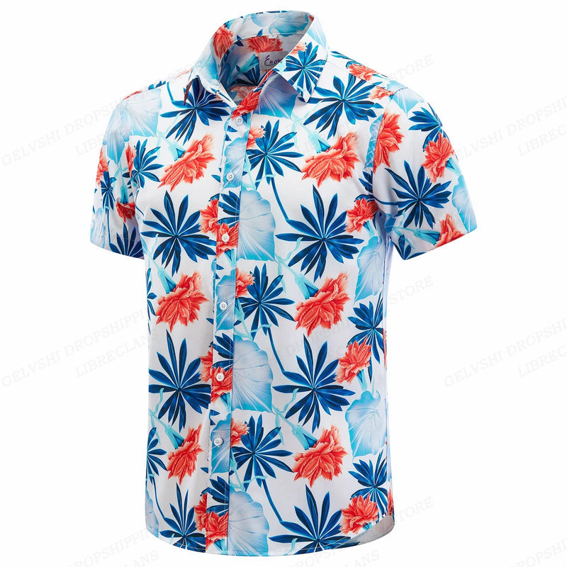 Heren Shirt | Palmprint | Zomerse Look | Zomer
