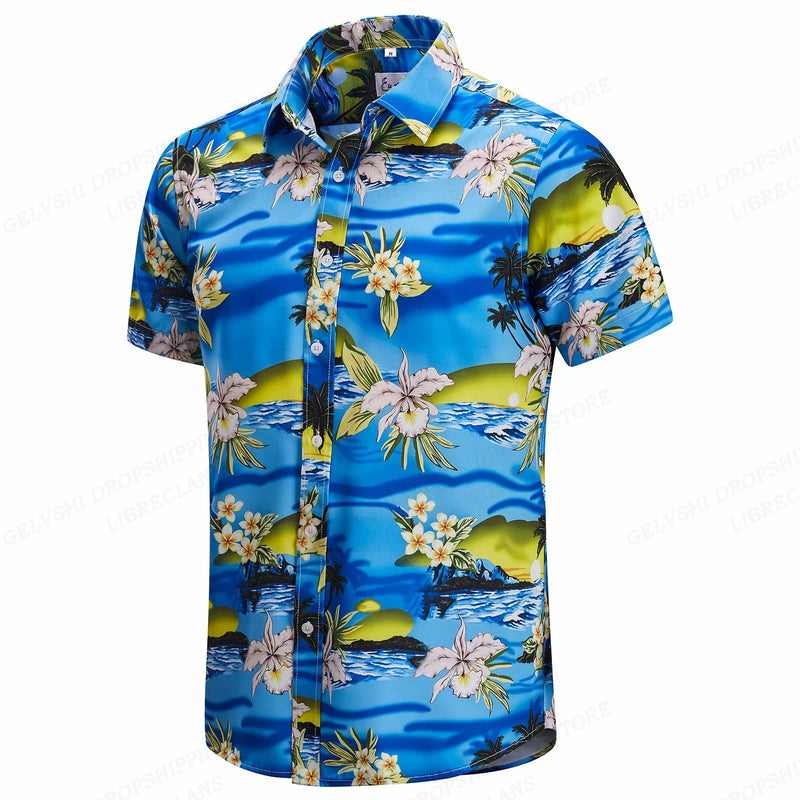 Heren Shirt | Palmprint | Zomerse Look | Zomer