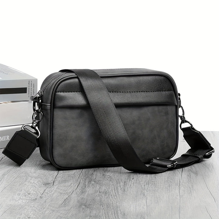 Heren Crossbodytas | Retro & Minimalistisch Design | Voor Dagelijks Gebruik | Grijs