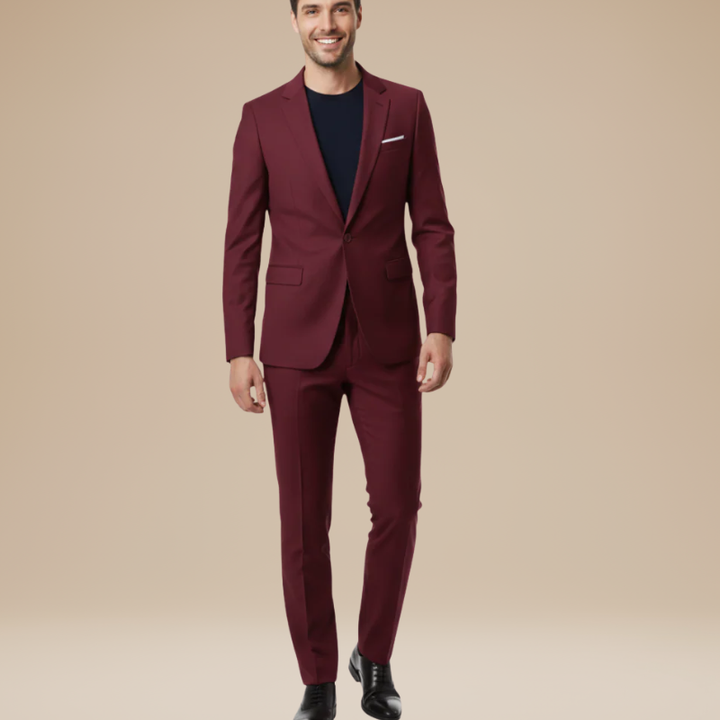 Heren Pak | Tweedelig & Op Maat | Elegante Stijl