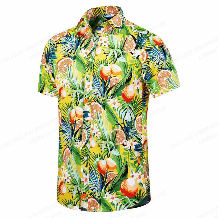 Heren Shirt | Palmprint | Zomerse Look | Zomer