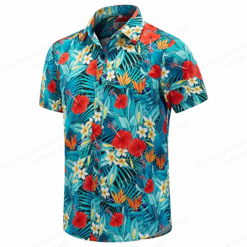 Heren Shirt | Palmprint | Zomerse Look | Zomer