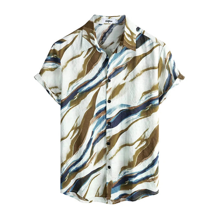 Heren Shirt | Retro | Met Knoopjes | Zomer