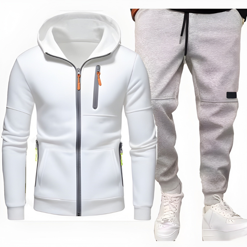 Heren Set | Hoodie & Joggingbroek | Comfortabel & Warm | Casual Kleding