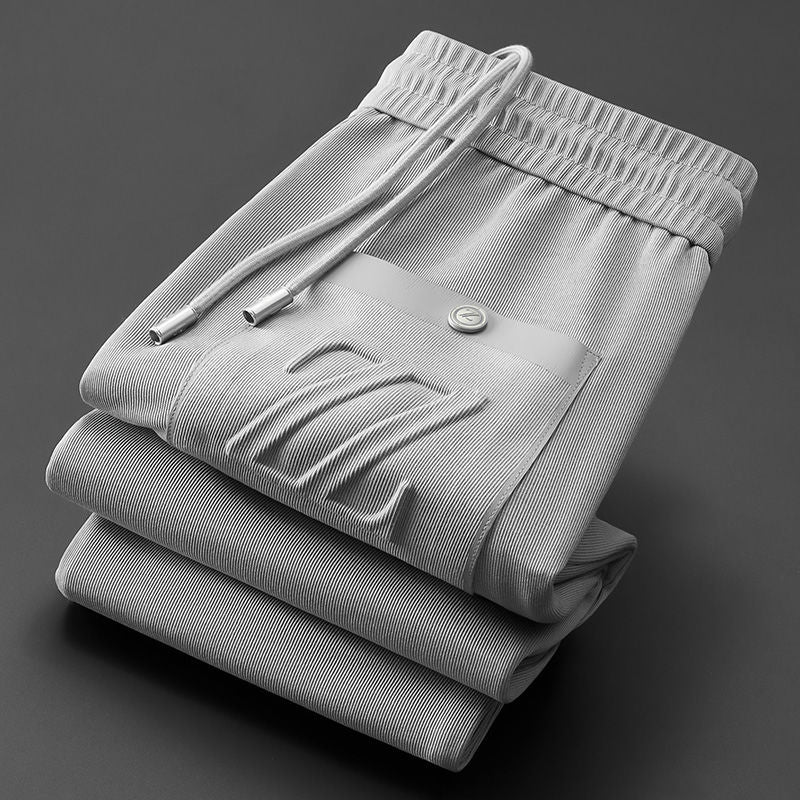 Luxe zijden joggerbroek voor heren met ultiem comfort en moeiteloze elegantie | Xavi