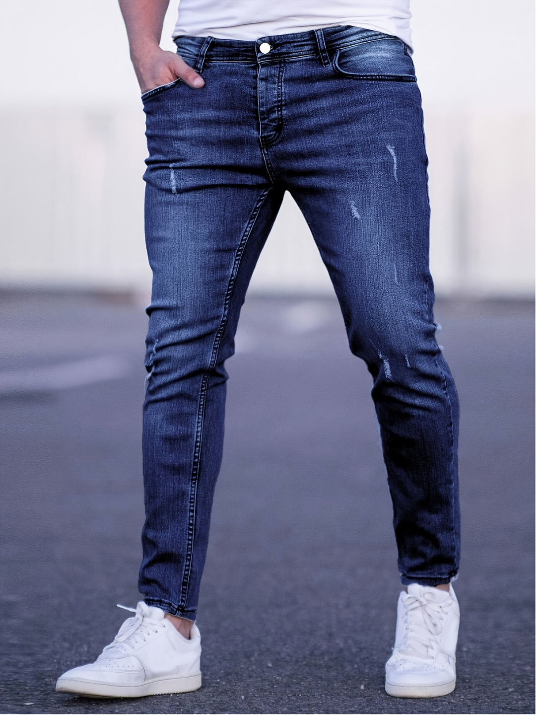 Heren Skinny Fit Jeans | Medium stretch en comfort | Veelzijdig denim