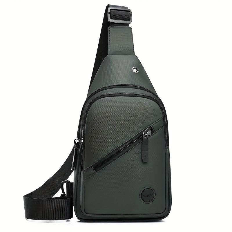 Heren Borsttas | Trendy & Multifunctioneel | Voor Studenten & Outdoor | Oxford Stof
