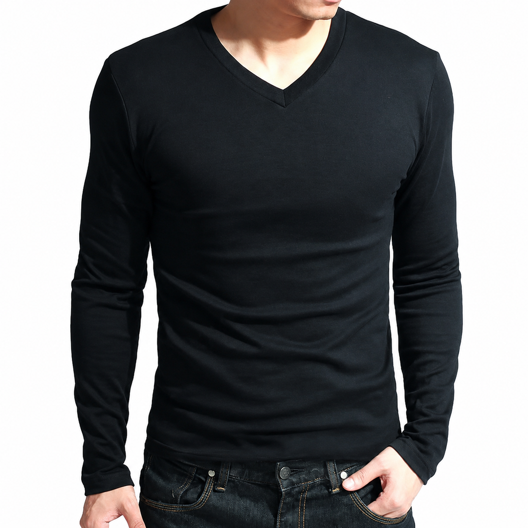 Heren Shirt | Getailleerd | Lange Mouw | Zomer