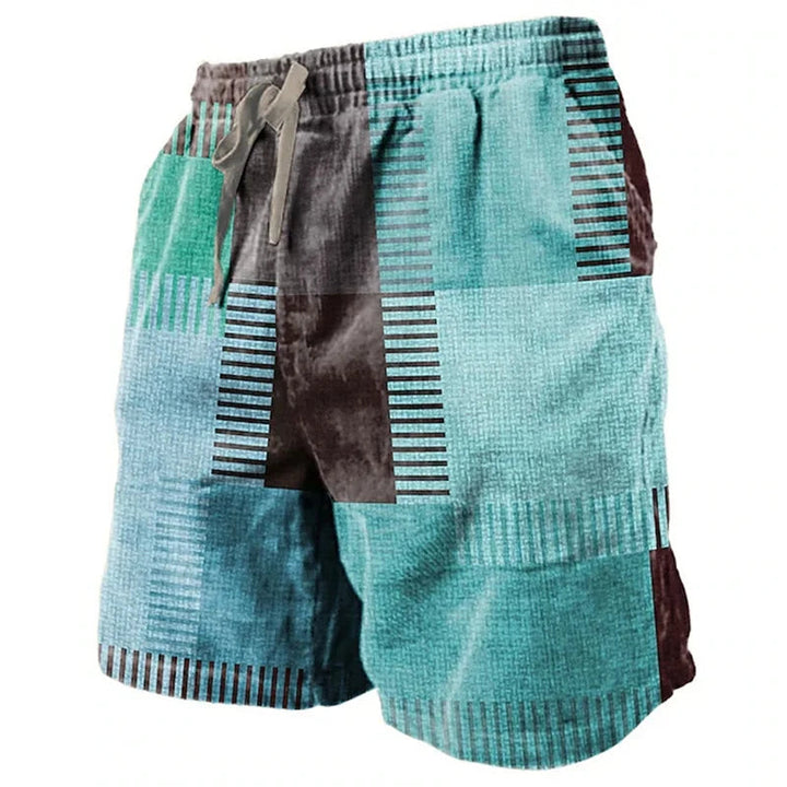 Heren Short | Retro | Trekkoord | Zomer