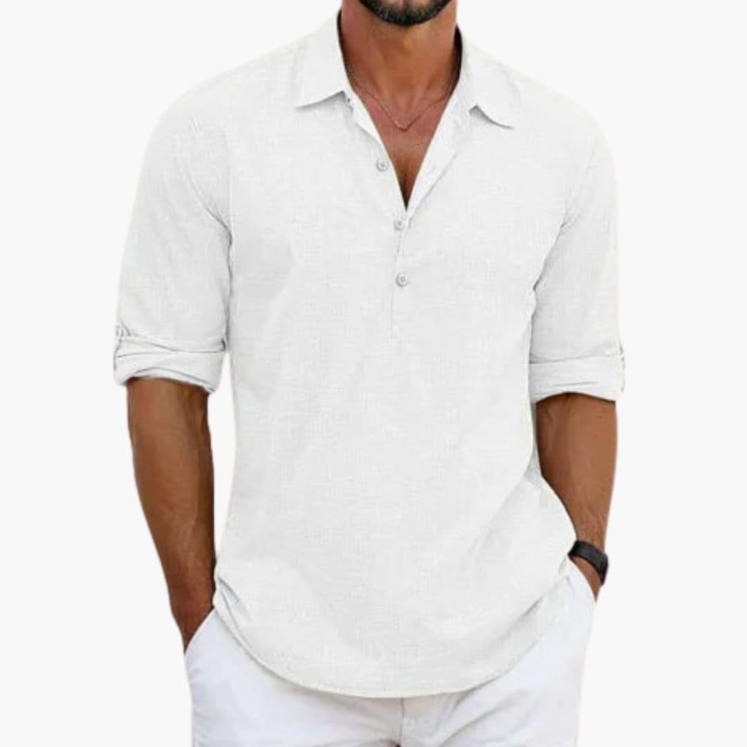 Heren Shirt | Elegant | Lange Mouw | Zomer