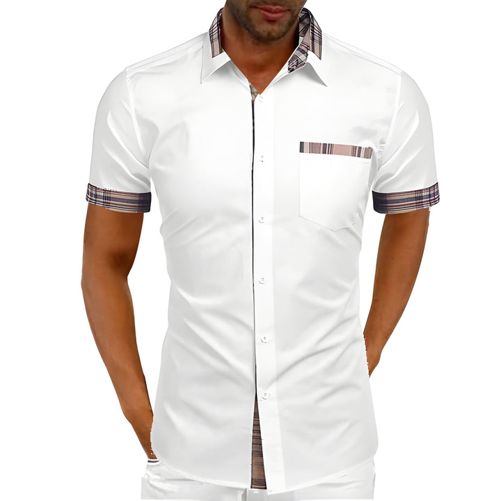 Heren Overhemd | Korte Mouwen & Stijlvol | Voor Elke Gelegenheid | Comfort Fit