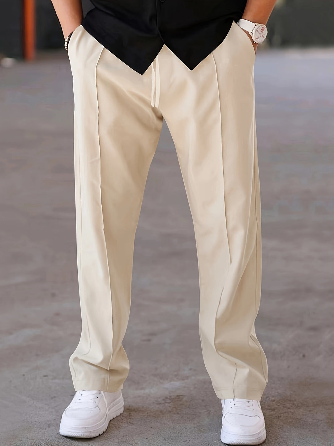 Heren Broek | Vintage Stijl | Regular Fit | Comfortabel & Licht Stretch