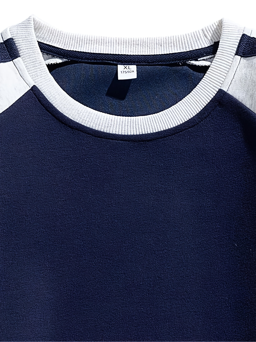 Heren Sweatshirt | Kleurblokken & Ronde Hals | Casual & Ademend | Streetwear