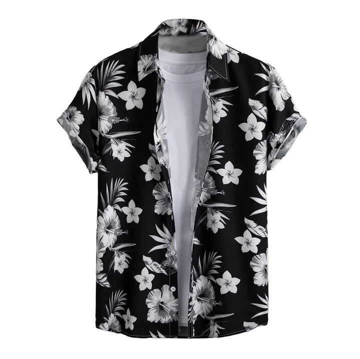 Heren Shirt | Korte Mouw | Paisley Print | Zomer