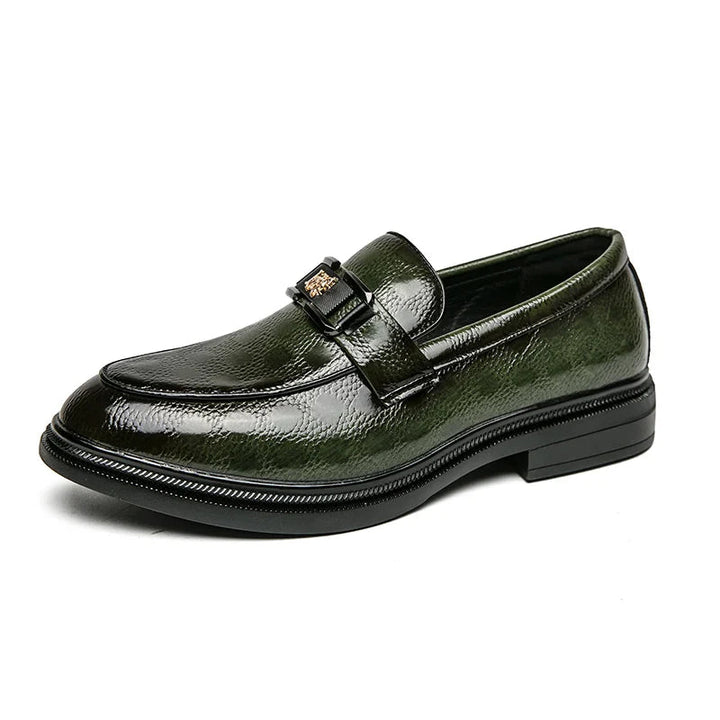 Heren Loafers | Dikke Zool | Goudleeuw Detail & Comfort | Vegan Leder
