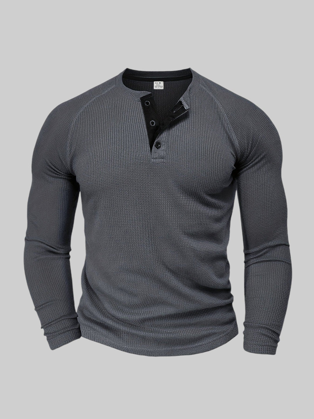 Casual geribd overhemd met lange mouwen voor comfortabele pasvorm en tijdloze stijl | Sep