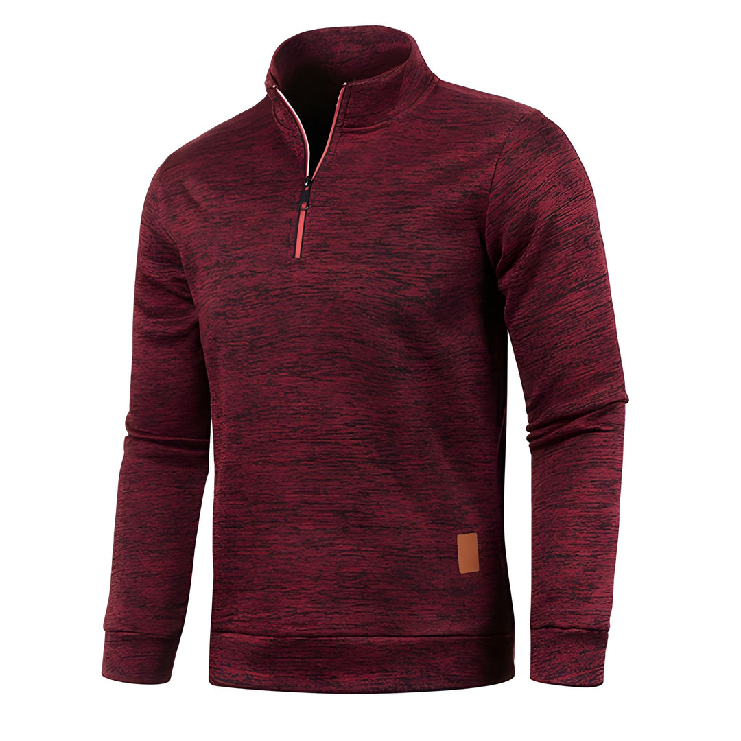 Truien Heren | Stijlvolle Coltrui Heren met Half Zip | Warme Wintertrui