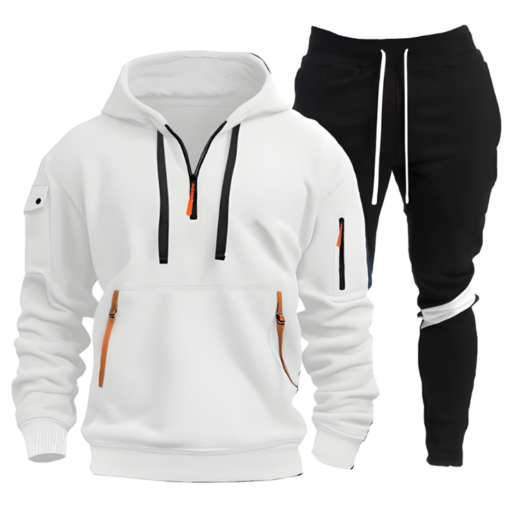 Heren set | Sportieve Hoodie & Joggingbroek | Functioneel & Warm | Winter Kleding