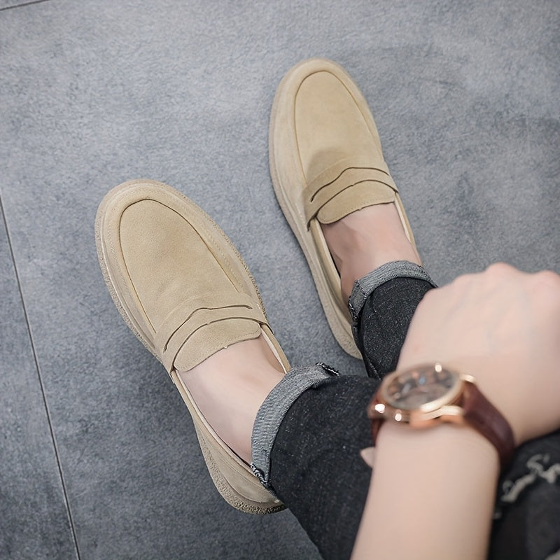 Heren Loafers | Vintage Streetstyle | Ronde Neus & Comfortabel | All-Season