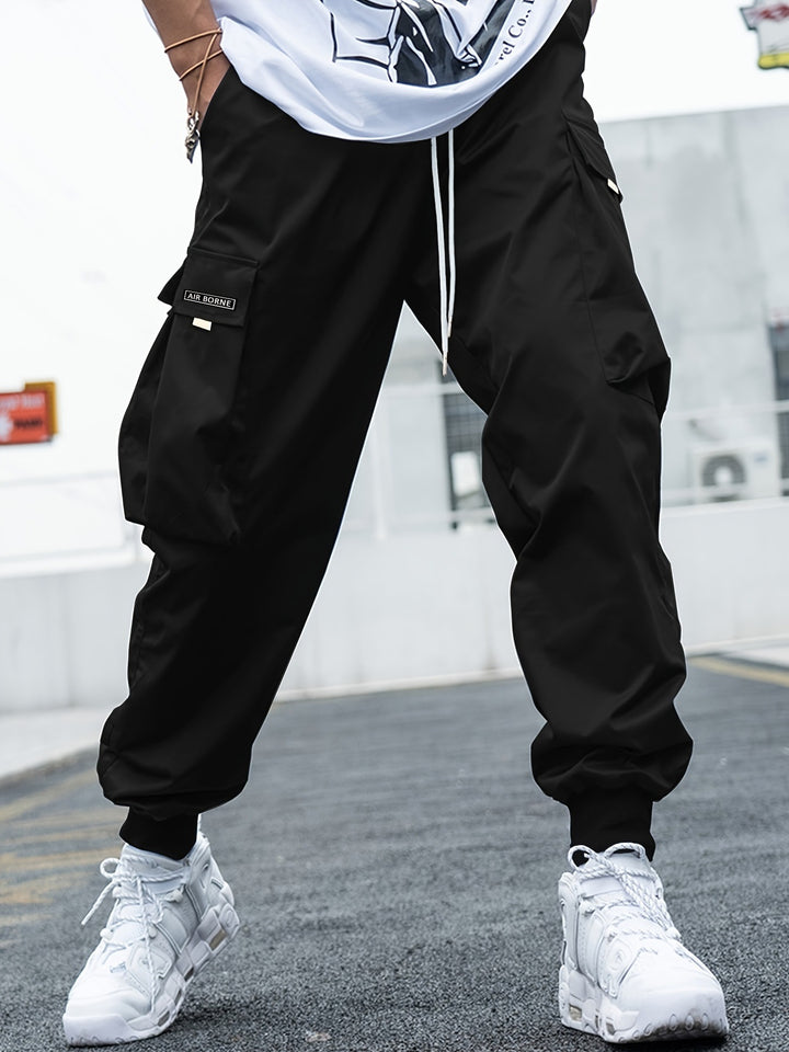 Heren Cargo Broek | Lichtgewicht & Casual Stijl | Meerdere Zakken | Polyester