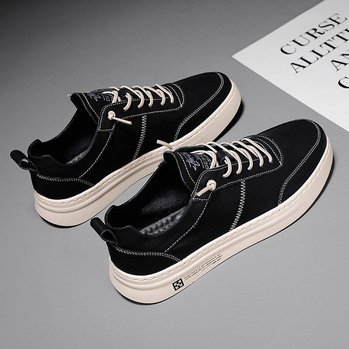 Ademende herensneakers met comfortabel veterontwerp en stijlvolle look | Beau