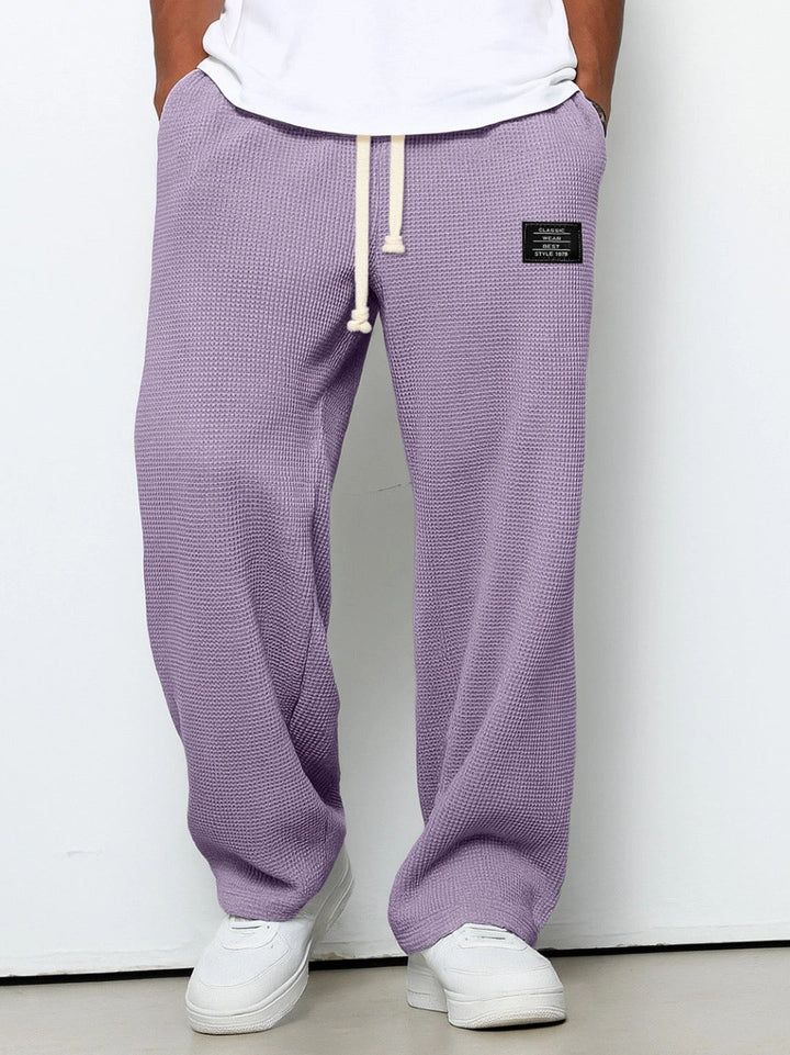 Heren Broek | Wijde Pijpen | Trekkoord | Zomer