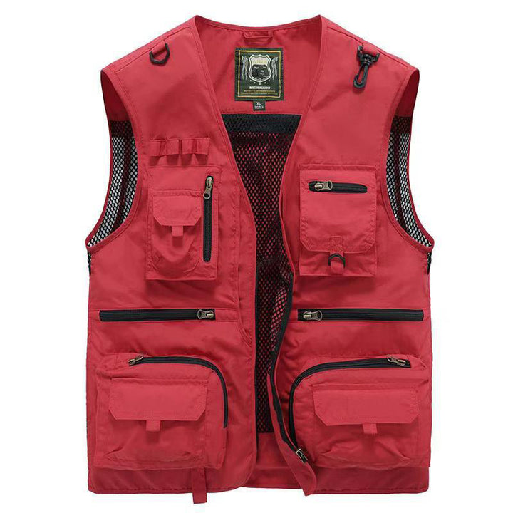 Heren Bodywarmer | Tactisch Werkvest | Mesh & Opbergzakken | Winter