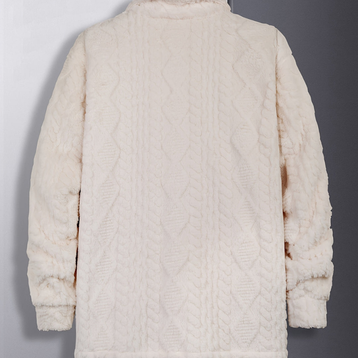 Winterjas Heren | Casual Bontjas | Knopen & Losse Pasvorm