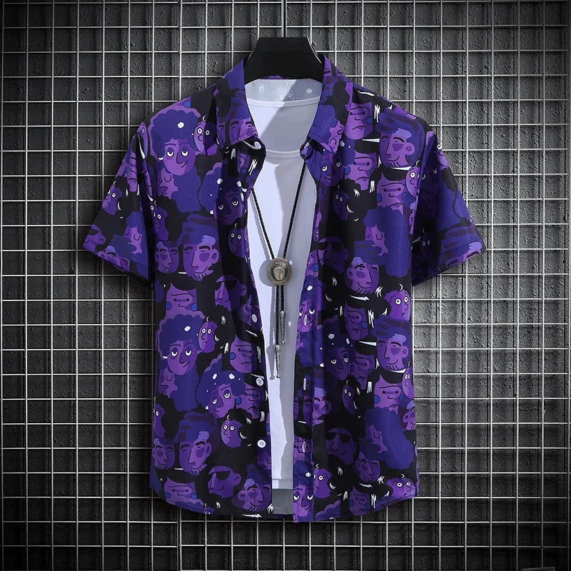 Heren Shirt | Tropisch | Knoopsluiting | Zomer