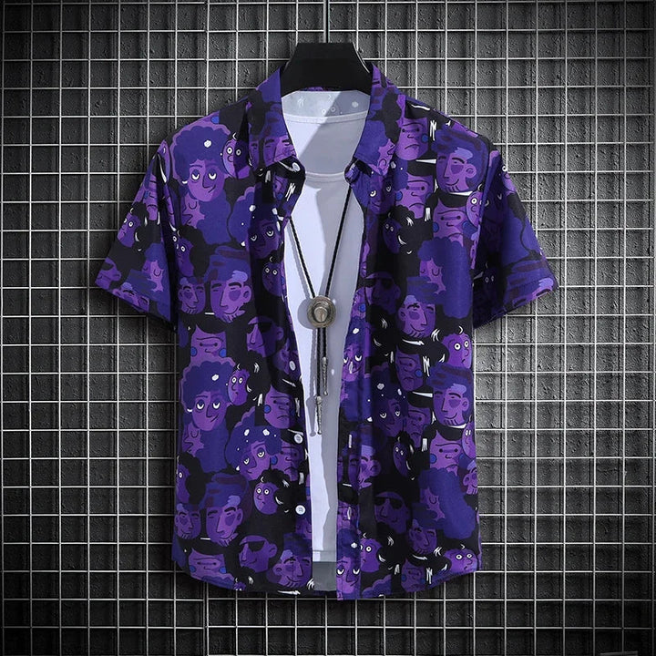 Heren Shirt | Tropisch | Knoopsluiting | Zomer