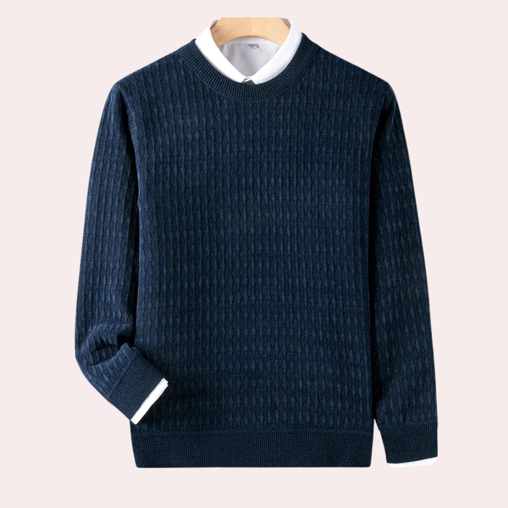 Veelzijdige en unieke heren trui met modern ontwerp en trendy stijl | Daan