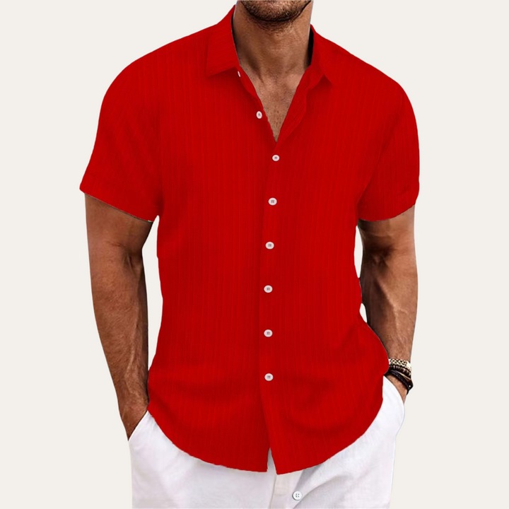 Heren Shirts | Straight | Korte Mouw | Zomer