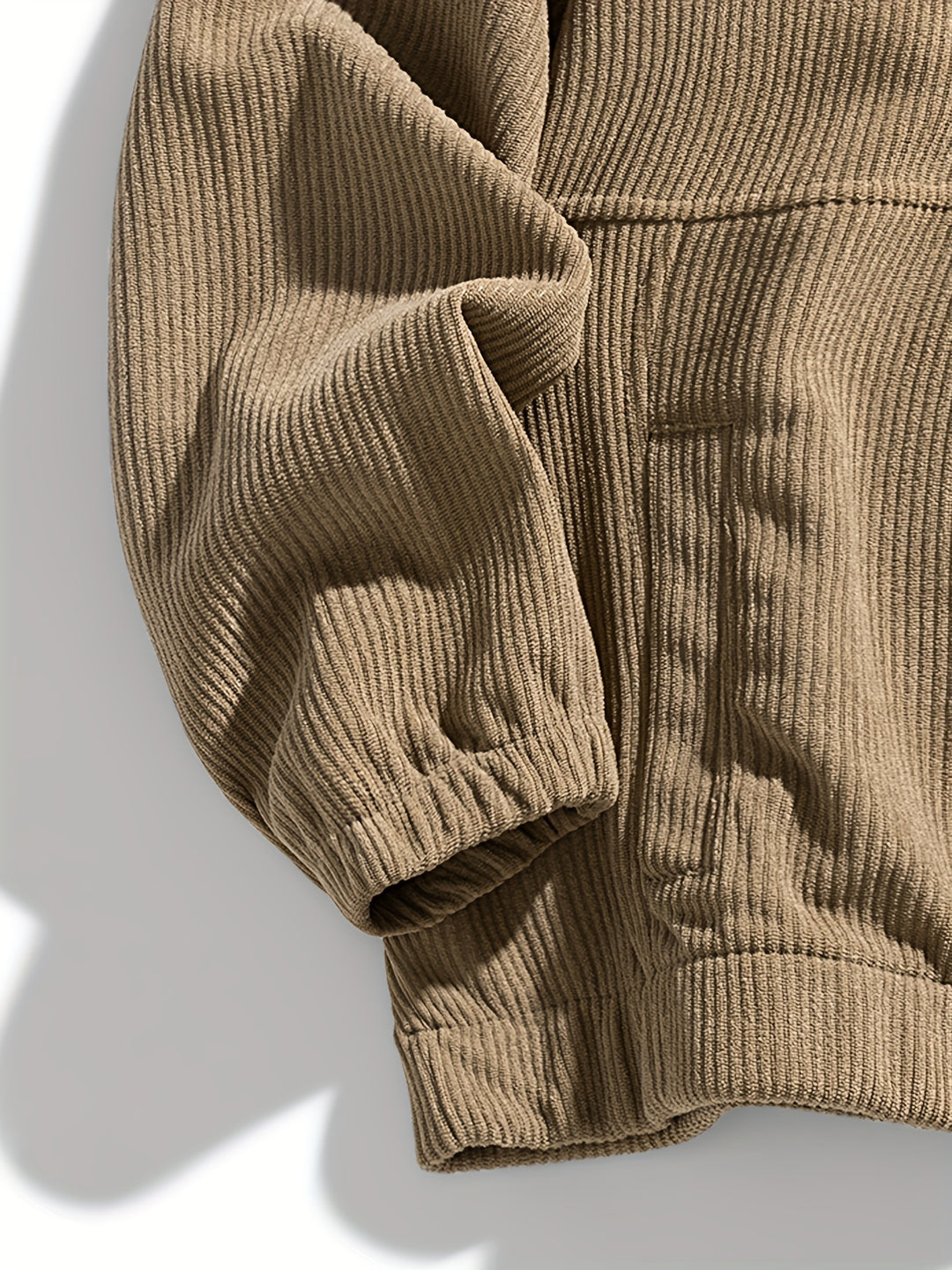 Heren Zip-Up Hoodie | Effen Kleur | Comfortabel & Casual | Polyester