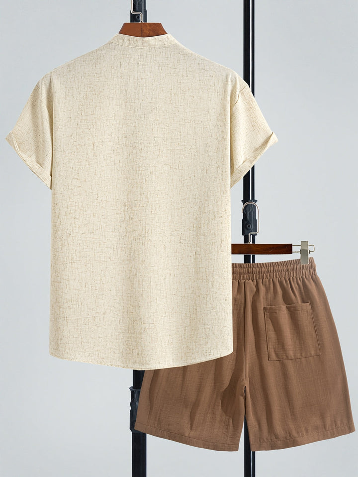 Heren Set | Relaxed | Korte Mouw | Zomer