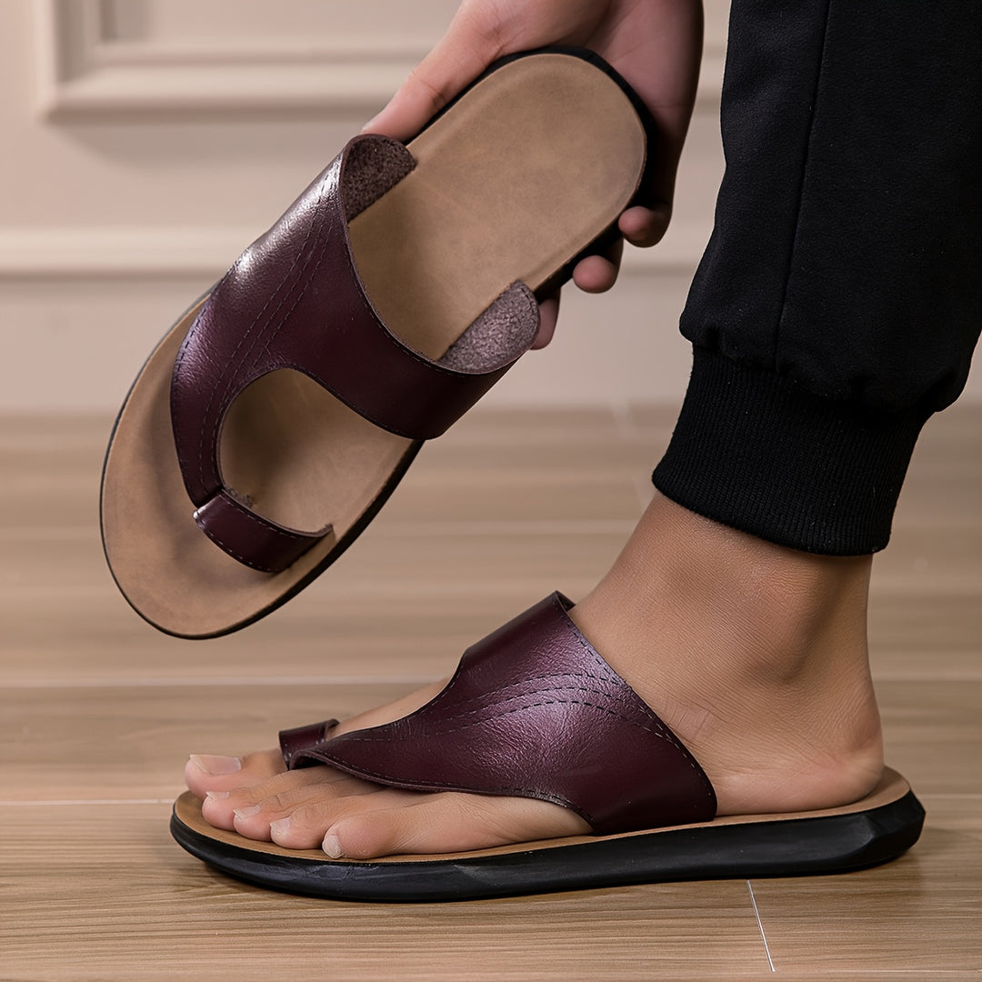 Heren Slippers | Antislip & Lichtgewicht | Comfortabele Dikke Zool | PU & Rubber