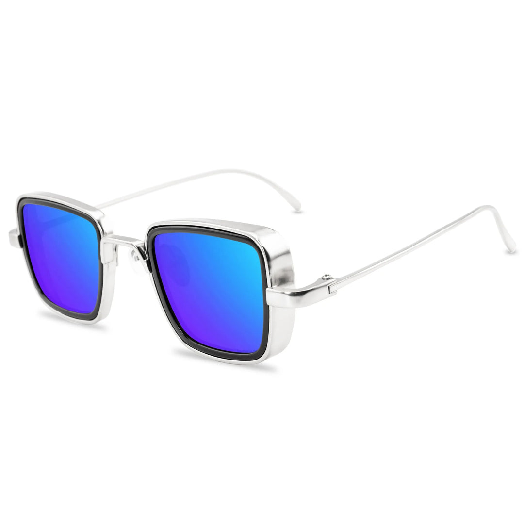 Heren Zonnebril | Retro | Vierkant Design | Zomer