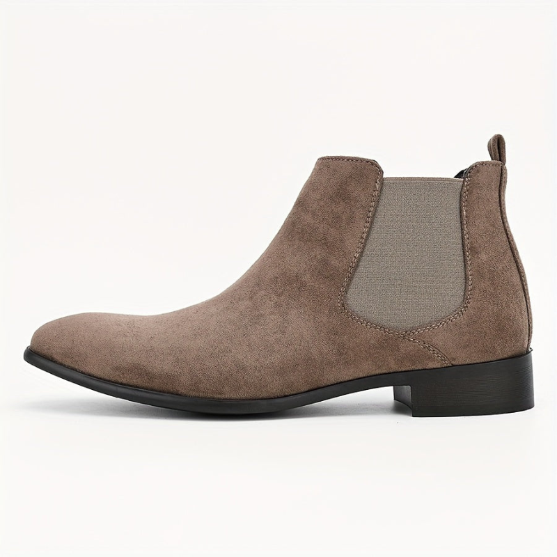 Laarzen Heren | Elastische Enkellaarzen | Slip-On & Antislip Zool | Schoenen Heren
