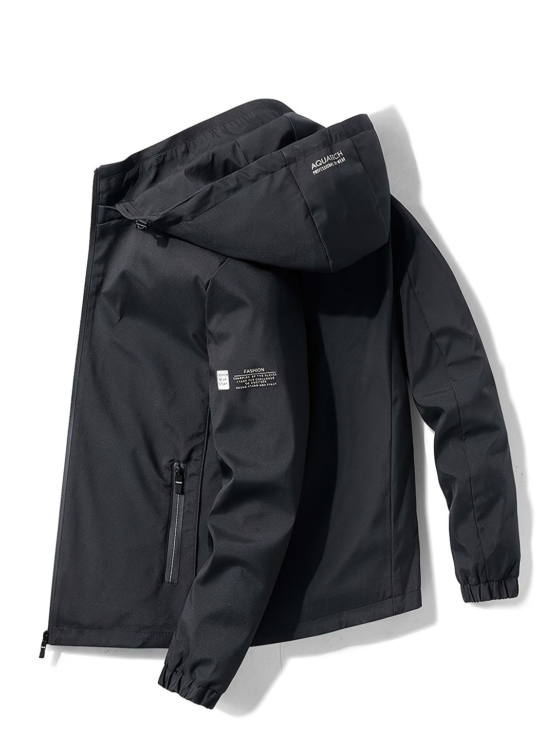 Heren Hooded Jack | Stijlvol & Winddicht | Lente Sport & Outdoor | Ritssluiting