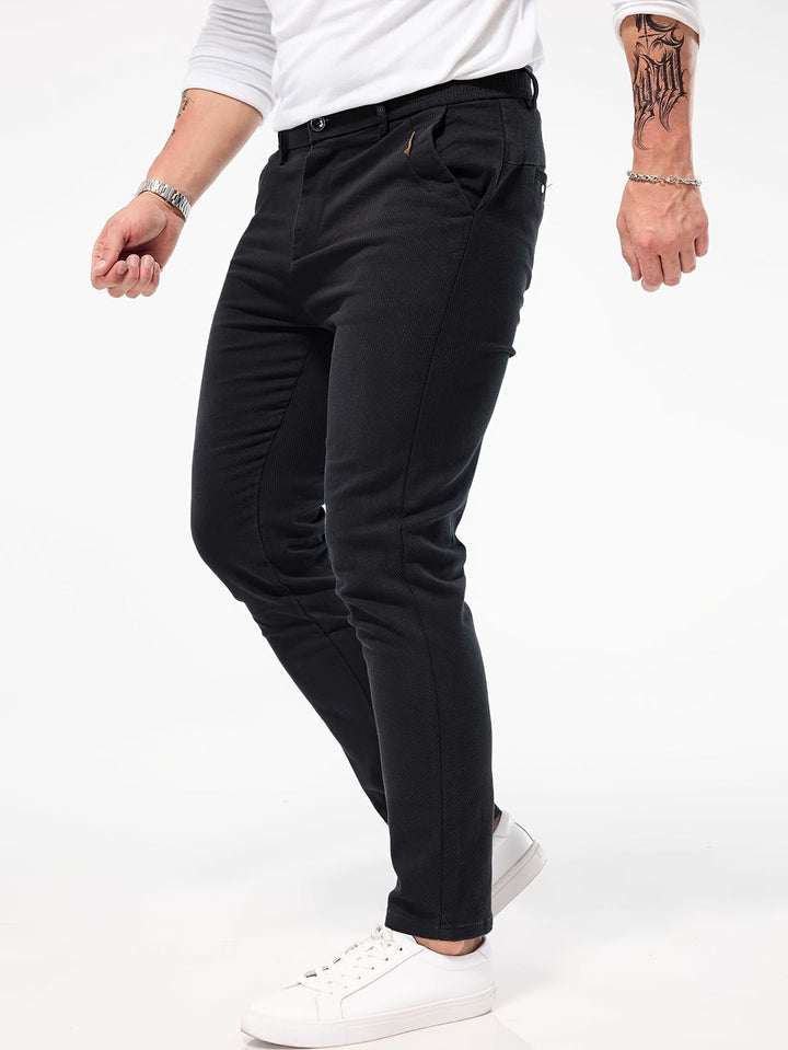 Heren Broek | Slim-Fit & Stretch | Katoenmix & Comfortabel | All-Season