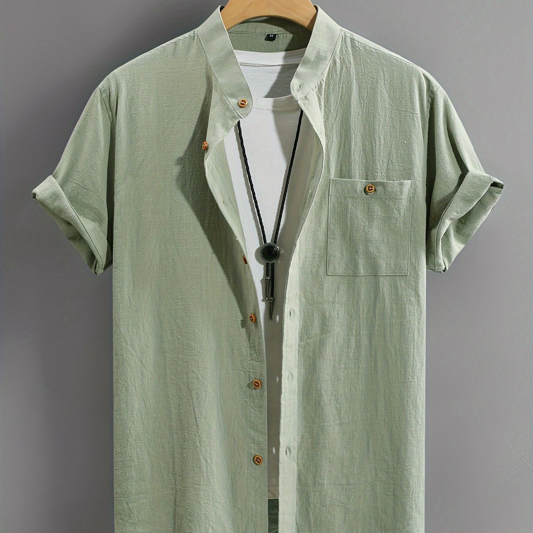 Heren Shirt | Straight | Korte Mouw | Zomer