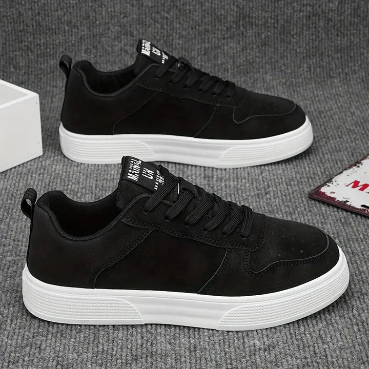 Sneakers Heren | Ademend & Comfortabel | Lage Sportschoenen met Veters