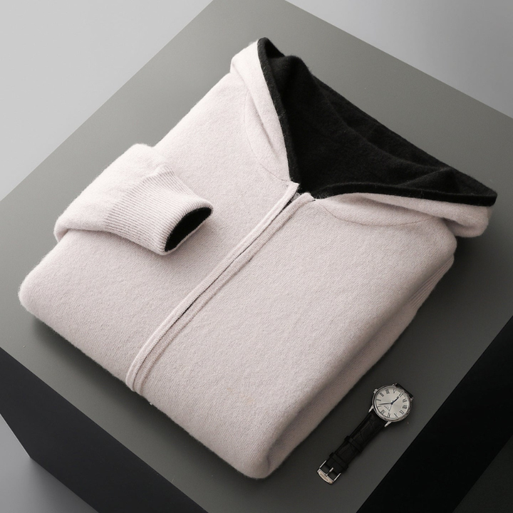 Heren Hoodie | Oversized | Omkeerbaar | Met Rits