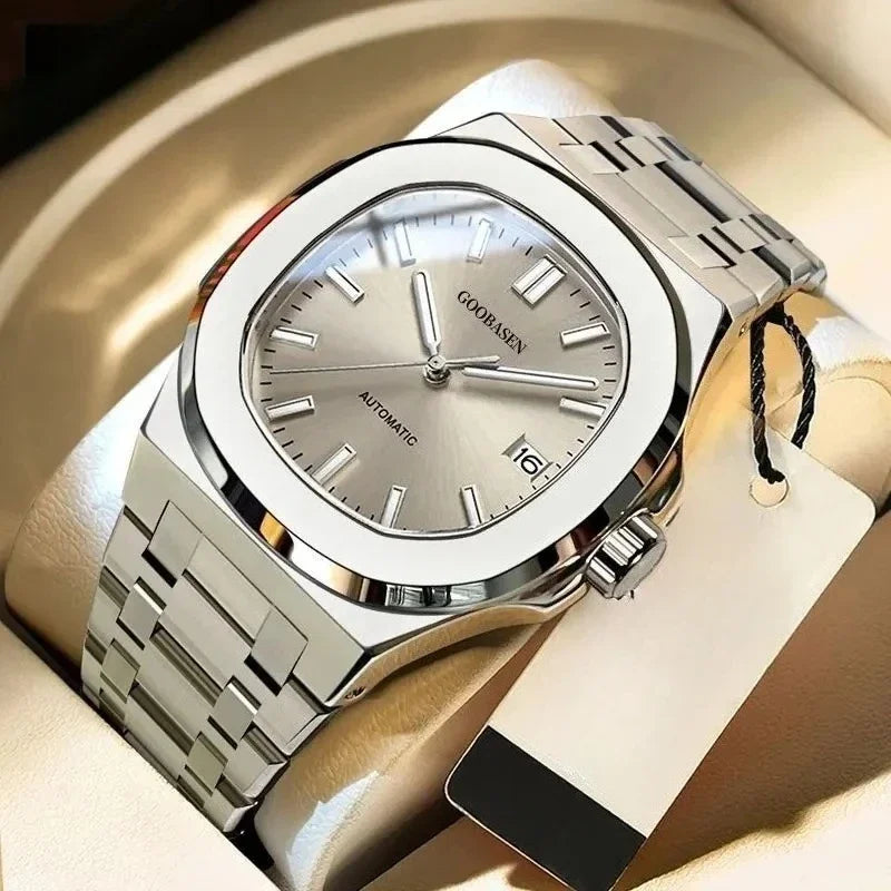 Heren Horloge | Datumaanduiding| Automatisch Uurwerk | Zomer