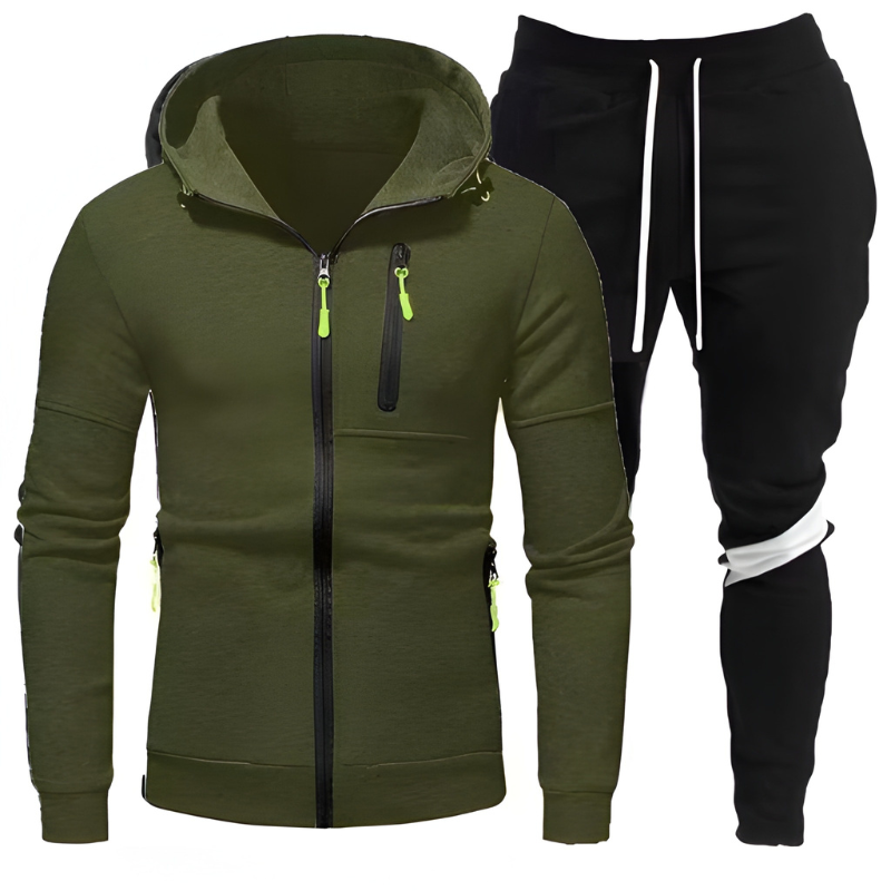 Heren Trainingspak | Sportieve Hoodie & Joggingbroek | Functionele &| Comfortabel Kleding