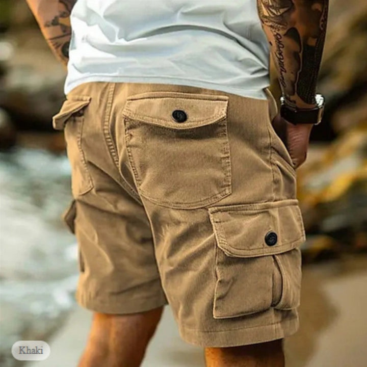 Heren Cargo Shorts | Straight | Trekkoord | Zomer