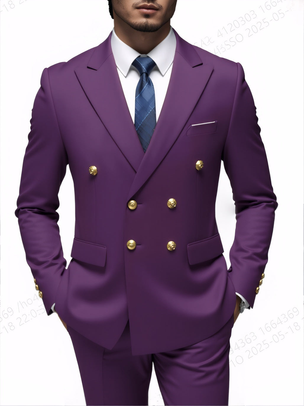 Heren Pak 2-Delig | Slim Fit | Double Breasted | Elegant & Formeel