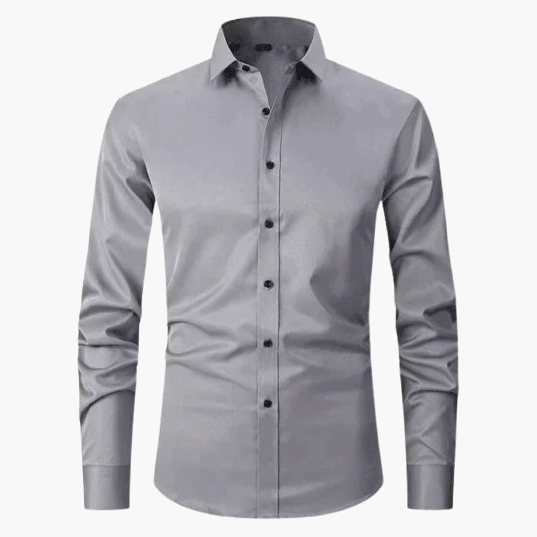Heren Shirt | Slimfit | Lange Mouw | Zomer